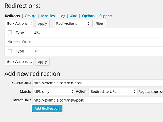 redirection-plugin
